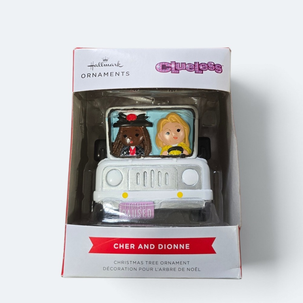 Hallmark Clueless Cher and Dionne Christmas Tree Ornament
